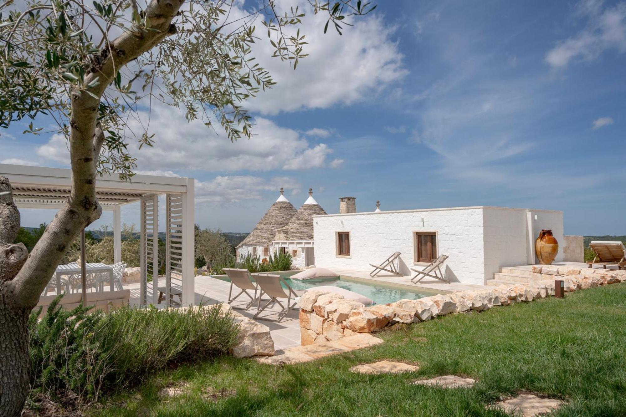 Trullo Perla Greta - Luxury Country Villa & Private Heated Pool Alberobello Exterior photo